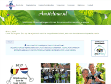 Tablet Screenshot of amsteltuin.nl